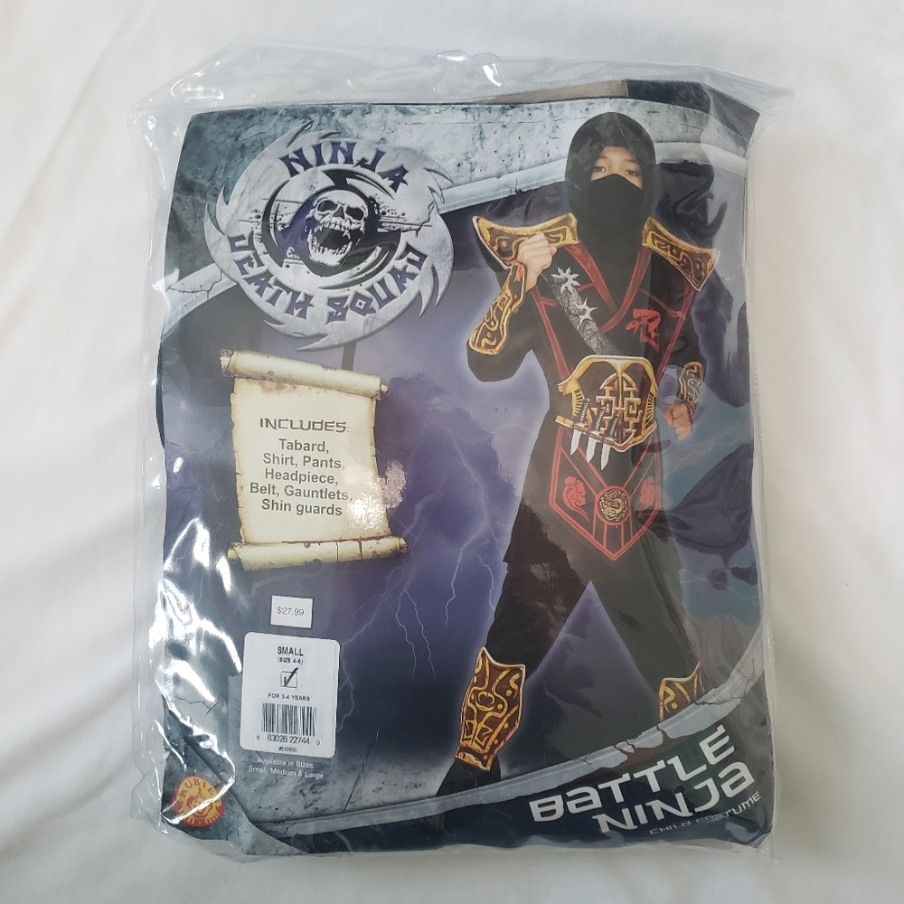NWT Rubie's Battle Ninja Halloween Costume